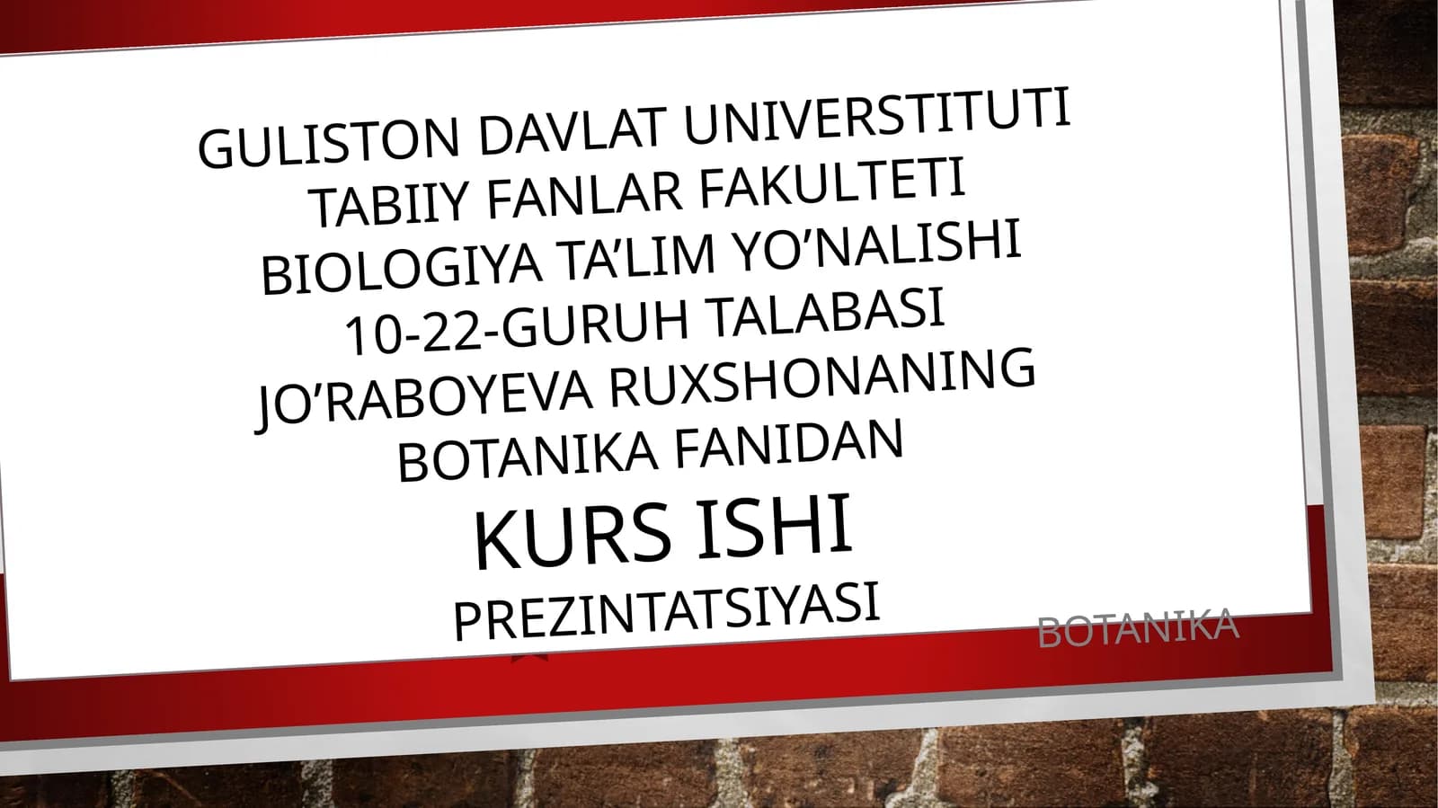 Ra'nodashlar oilasi