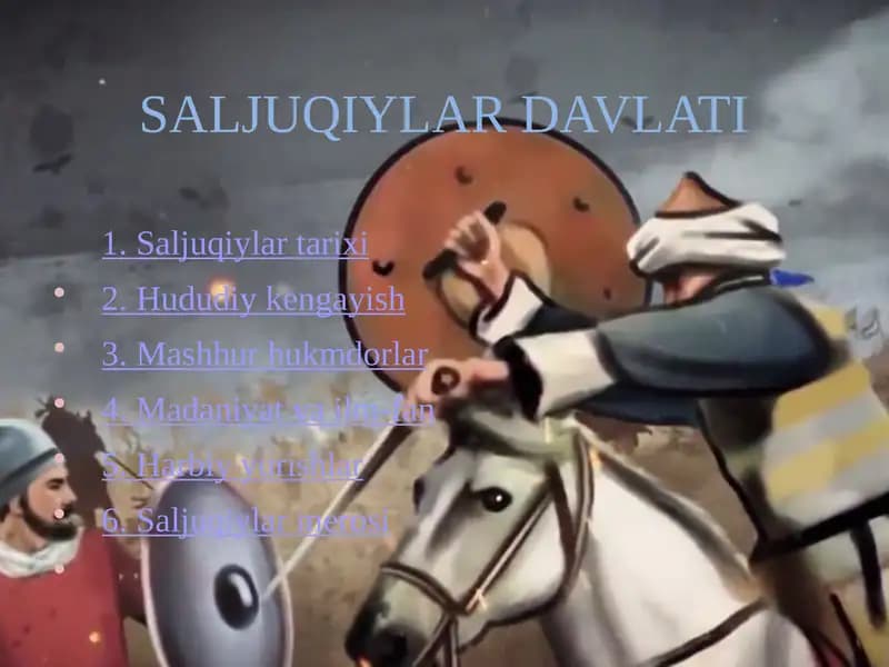 SALJUQIYLAR DAVLATI