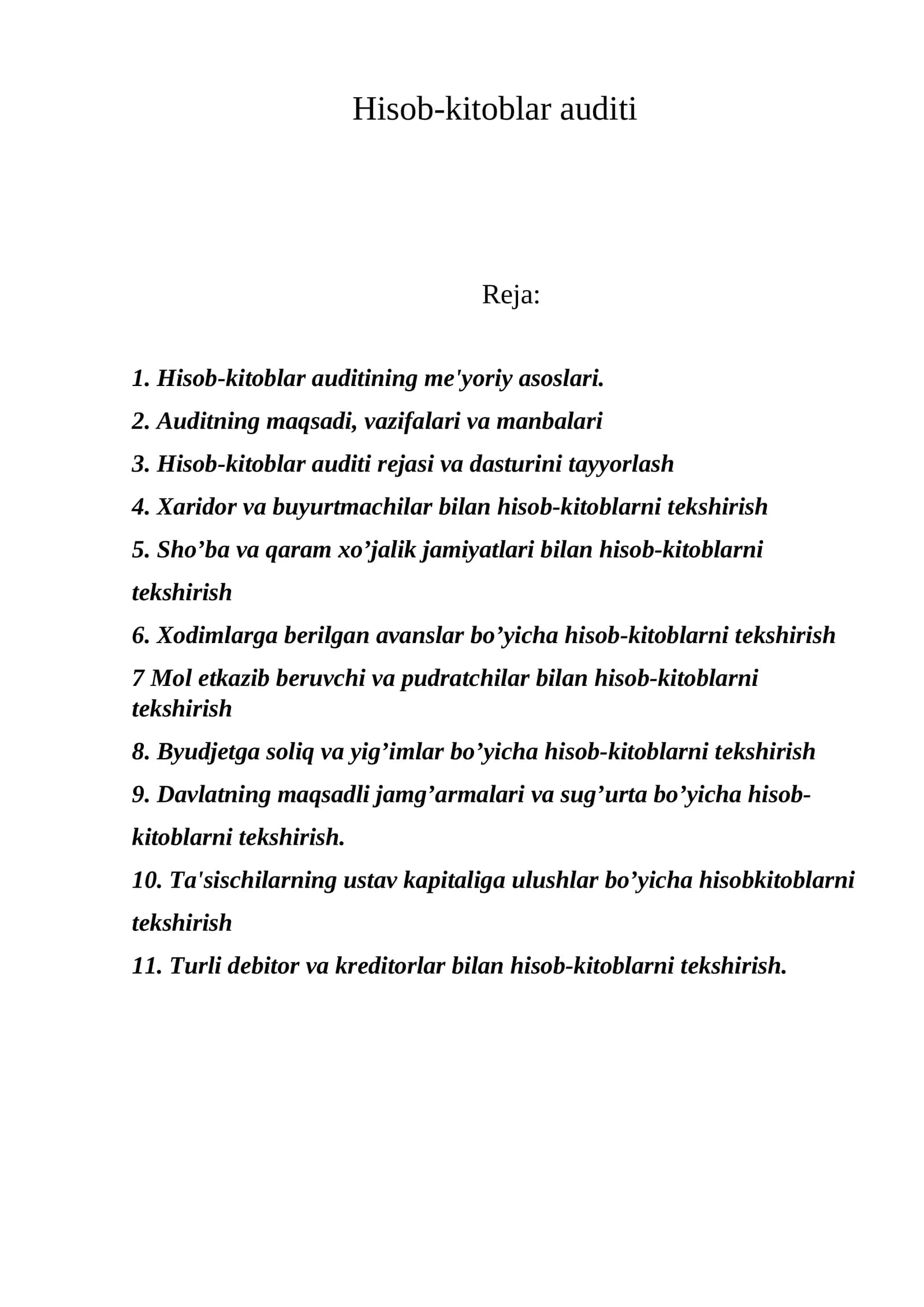 Hisob-kitoblar auditi