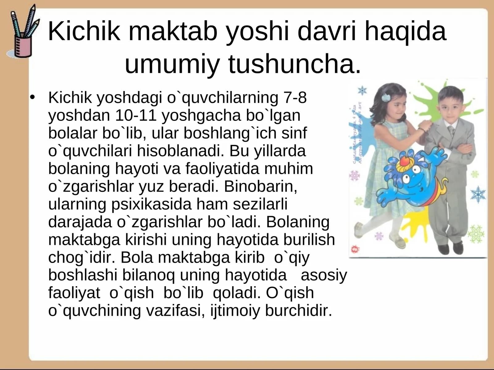 maktabda psixologik xizmat korsatish