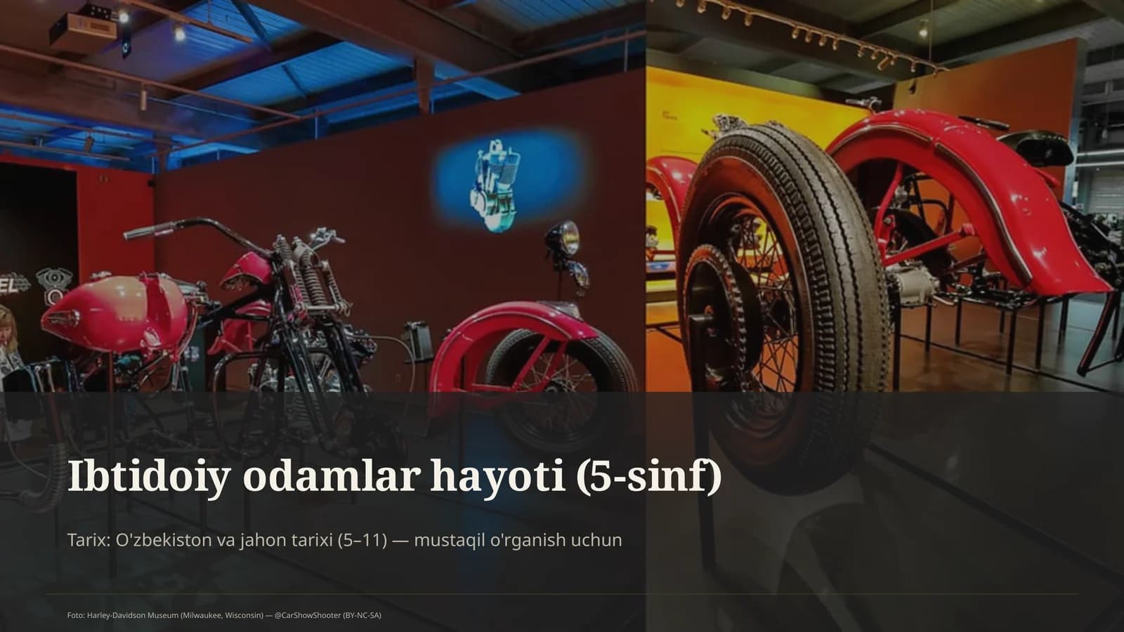 Ibtidoiy odamlar hayoti (5-sinf)