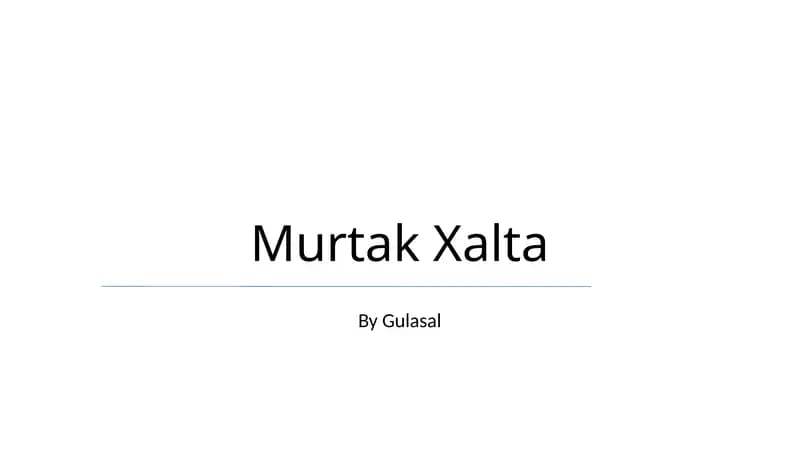 Murtak Xalta