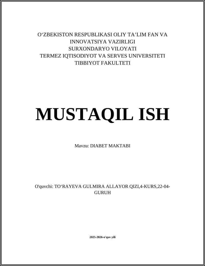 DIABET MAKTABI
