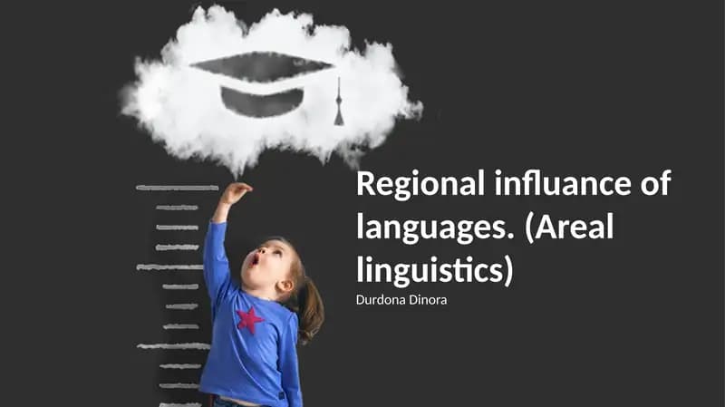 Regional influance of languages