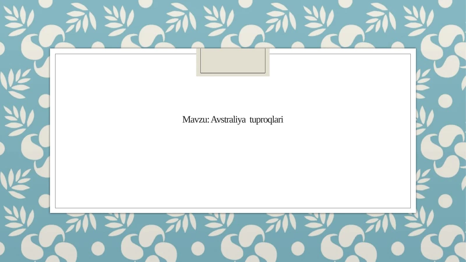 Avstraliya tuproqlari
