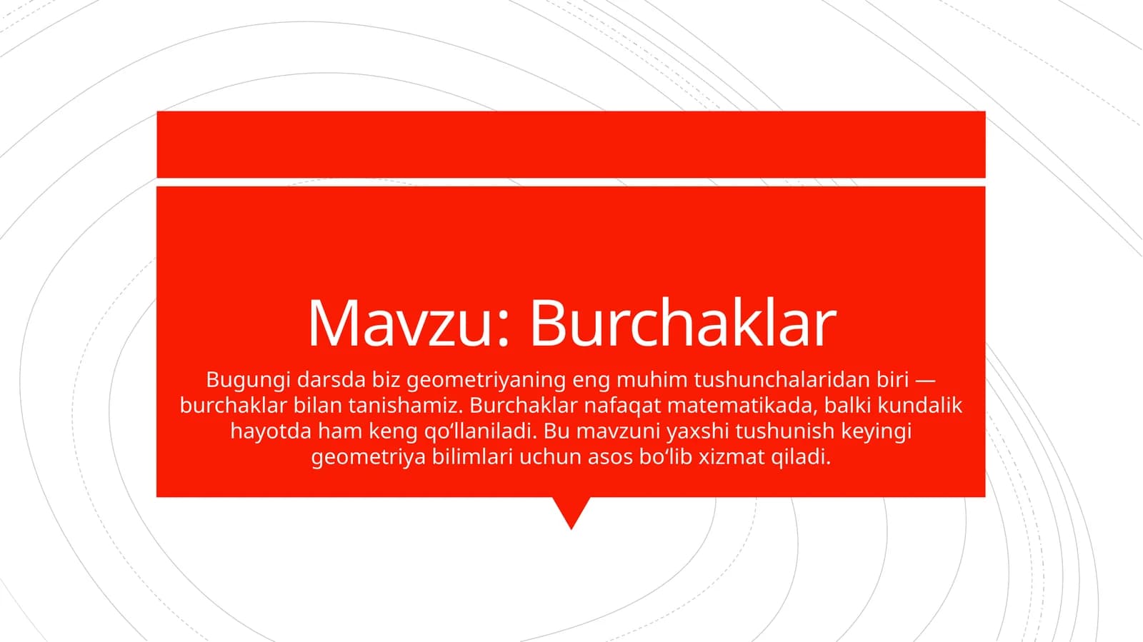 Burchaklar