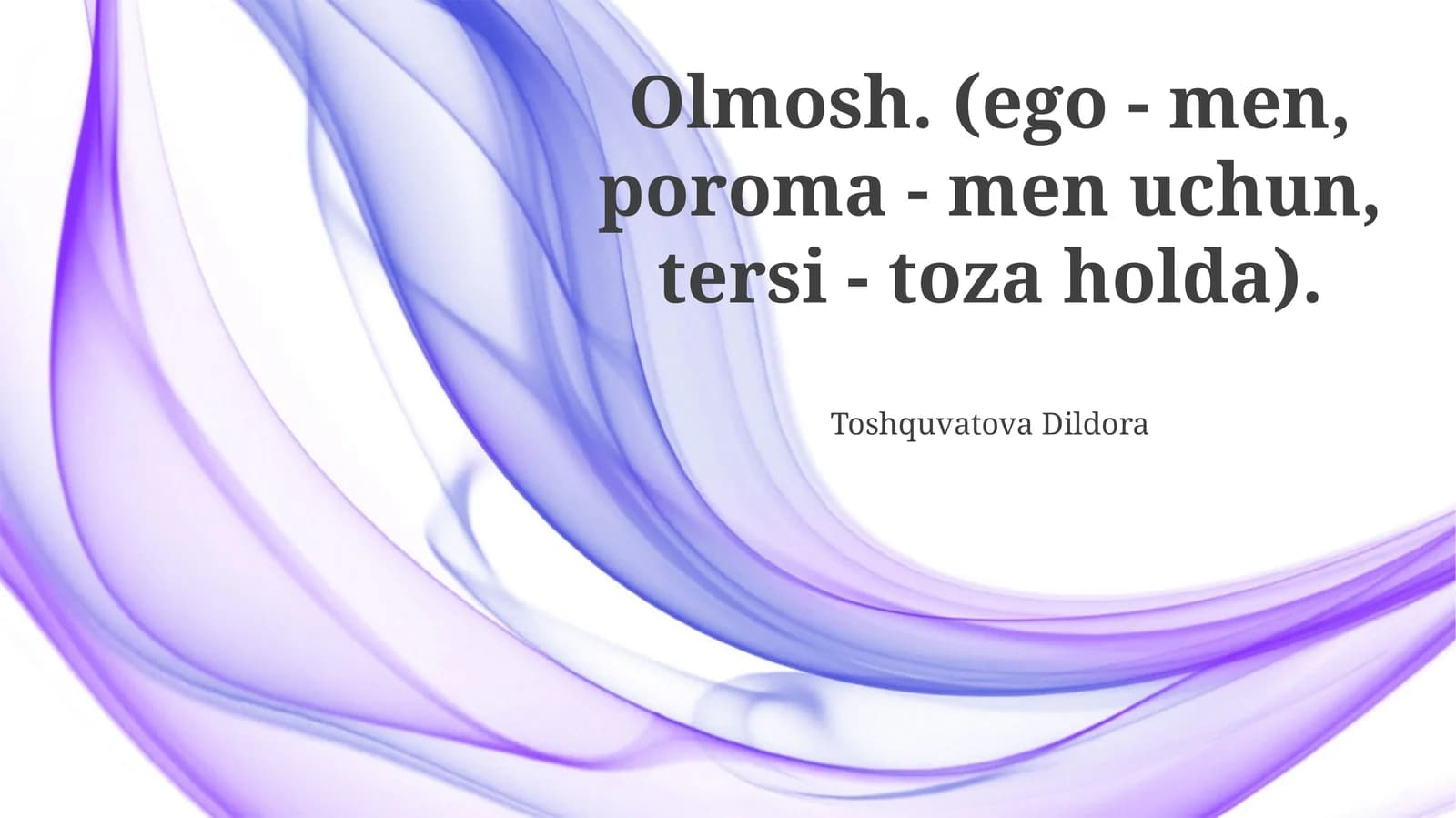 Olmosh