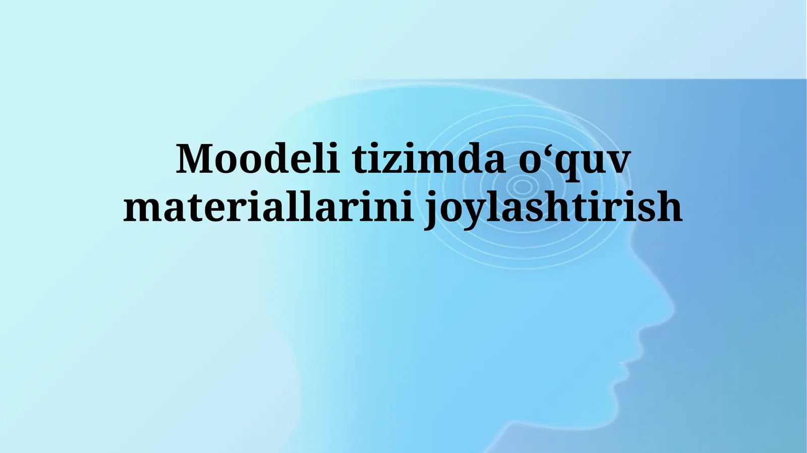 Moodle platformasi