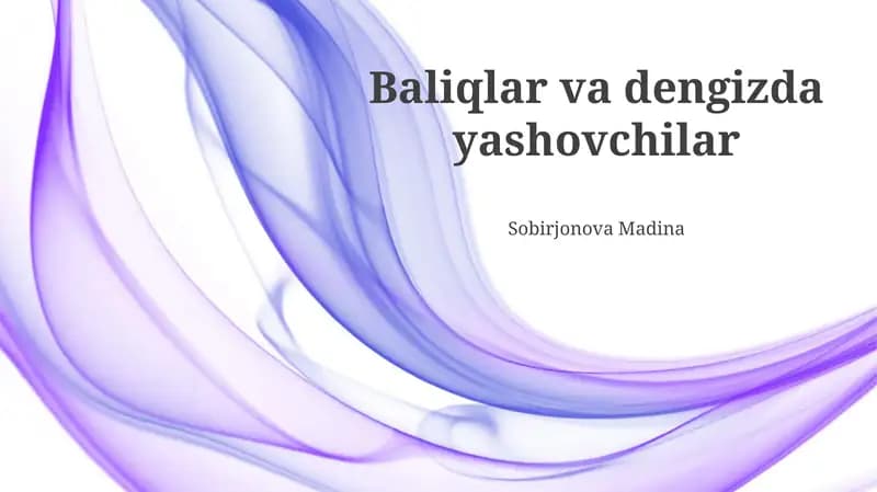 Dengiz o'simliklari