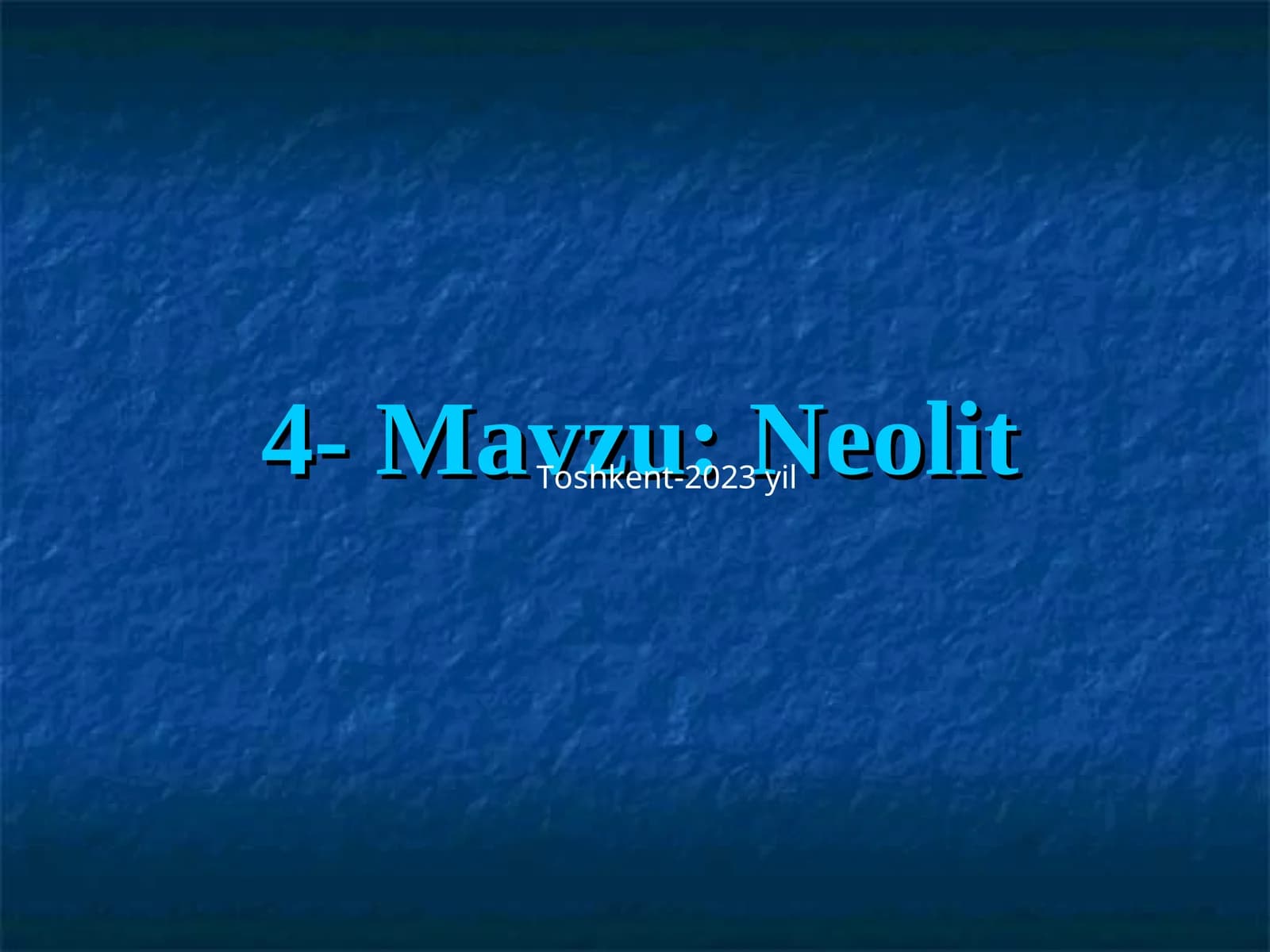 Neolit