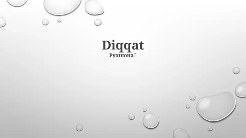 Diqqat
