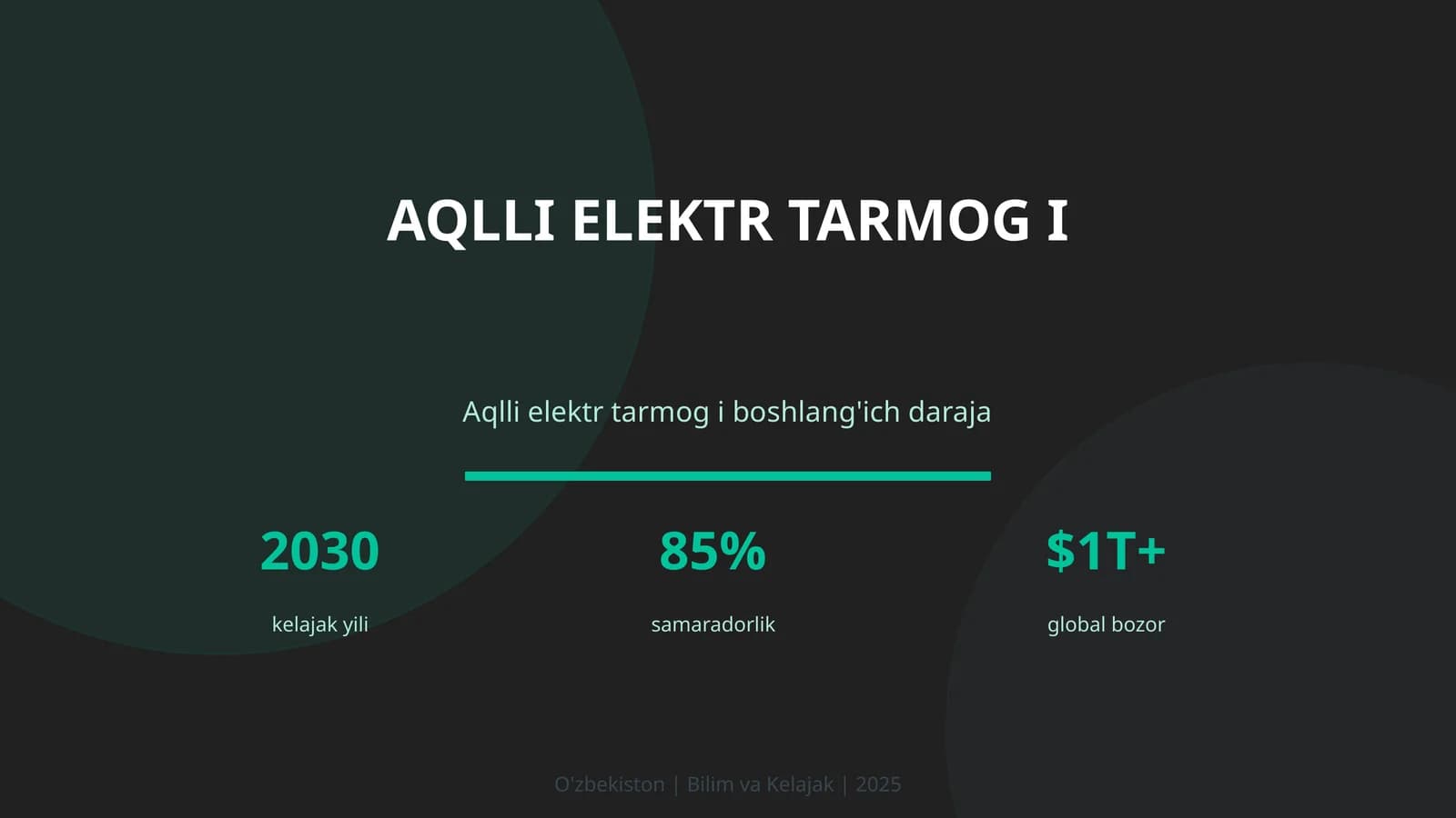 Aqlli elektr tarmog i