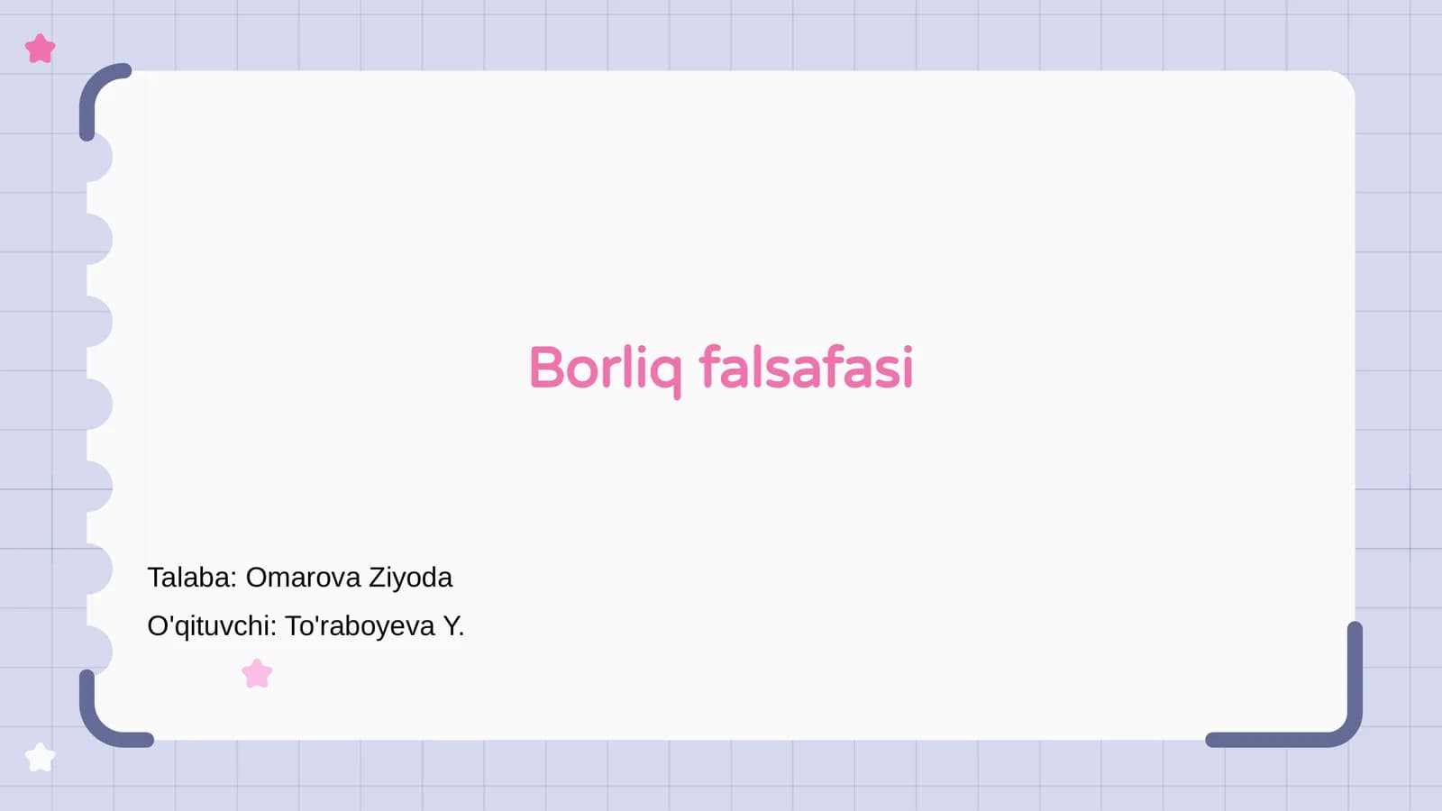 Borliq falsafasi