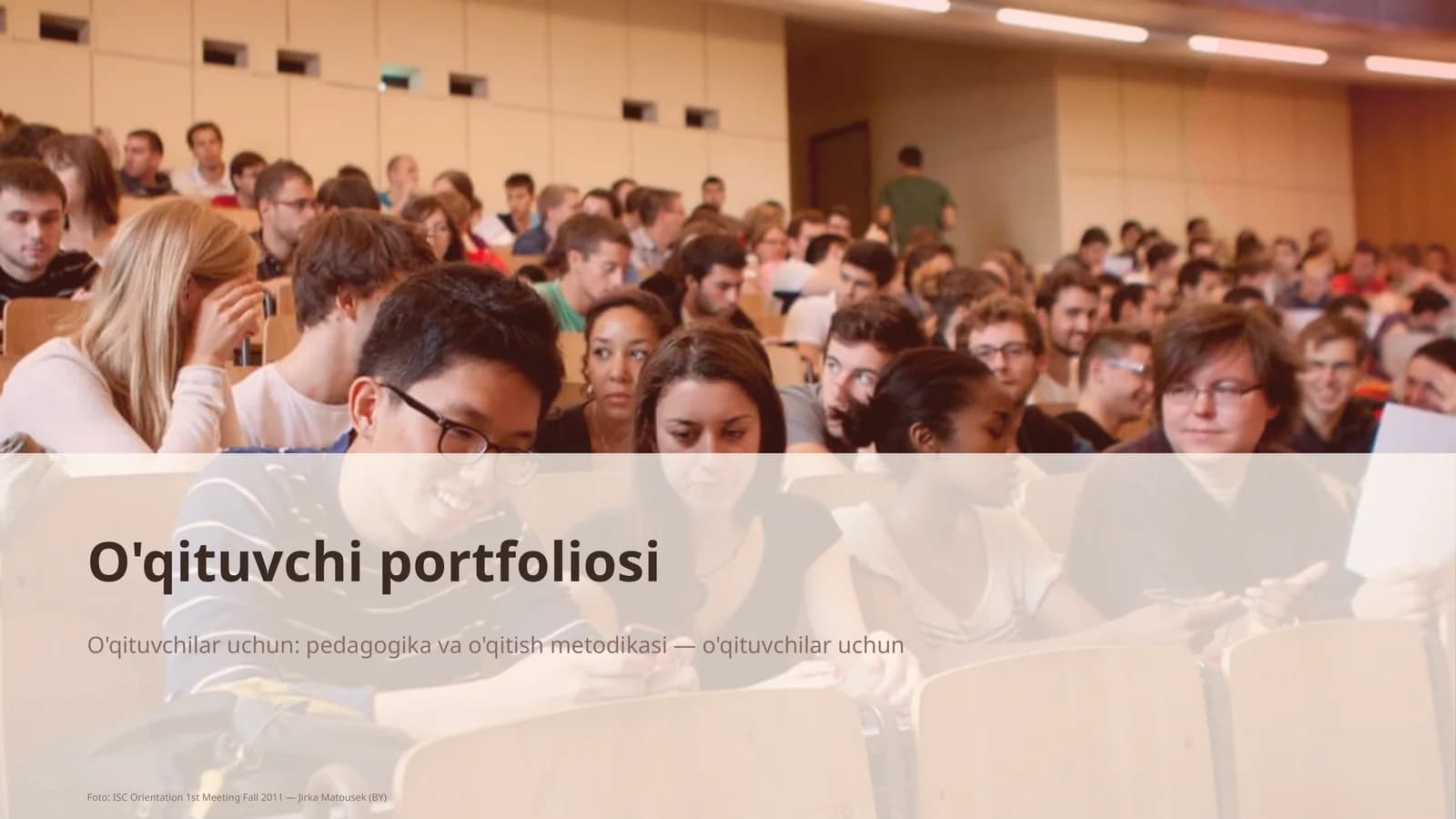 O'qituvchi portfoliosi