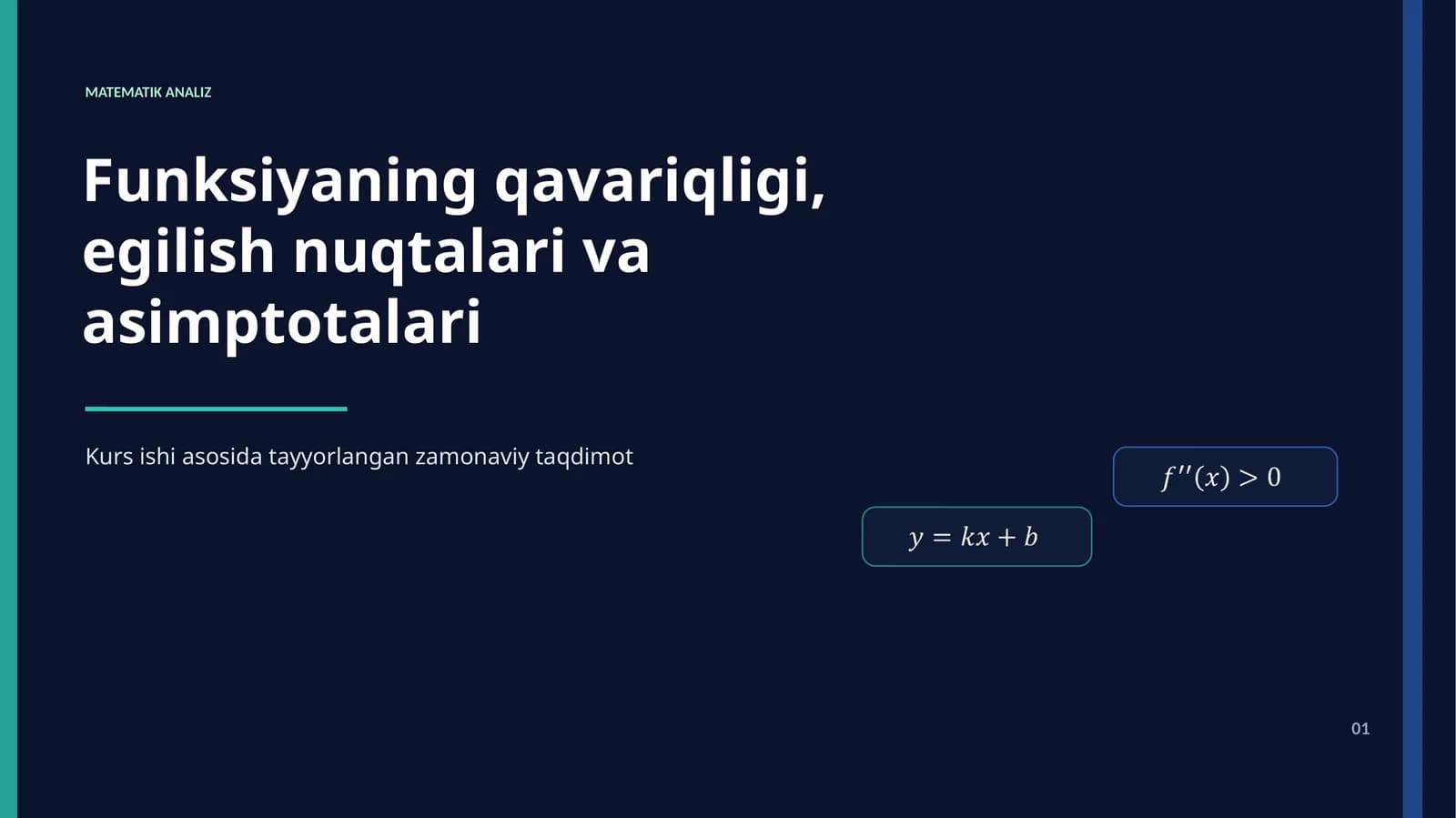 MATEMATIK ANALIZ