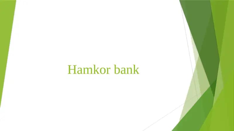 Hamkor bank