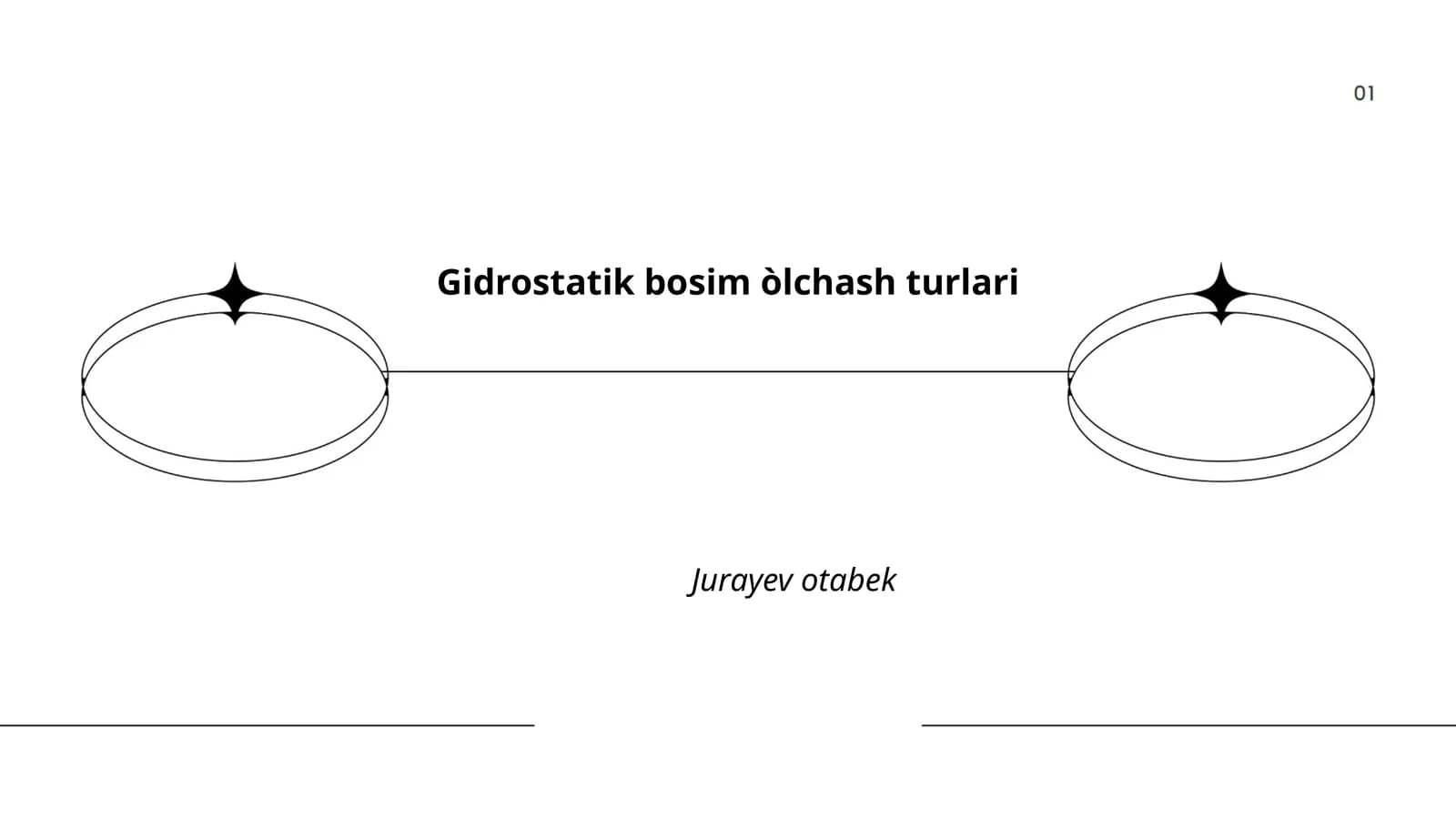 Gidrostatik bosim òlchash turlari