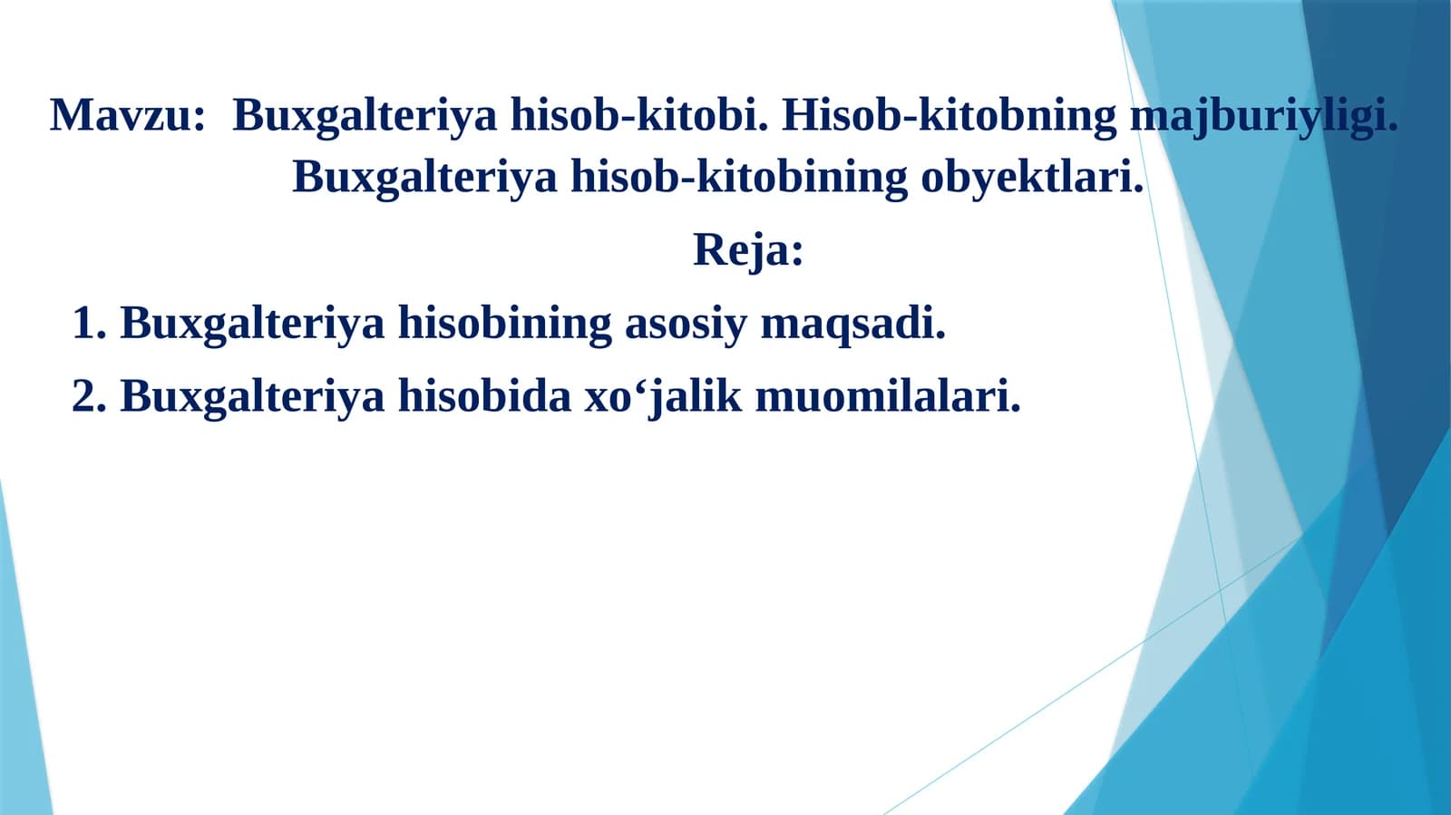 Buxgalteriyahisob-kitobi