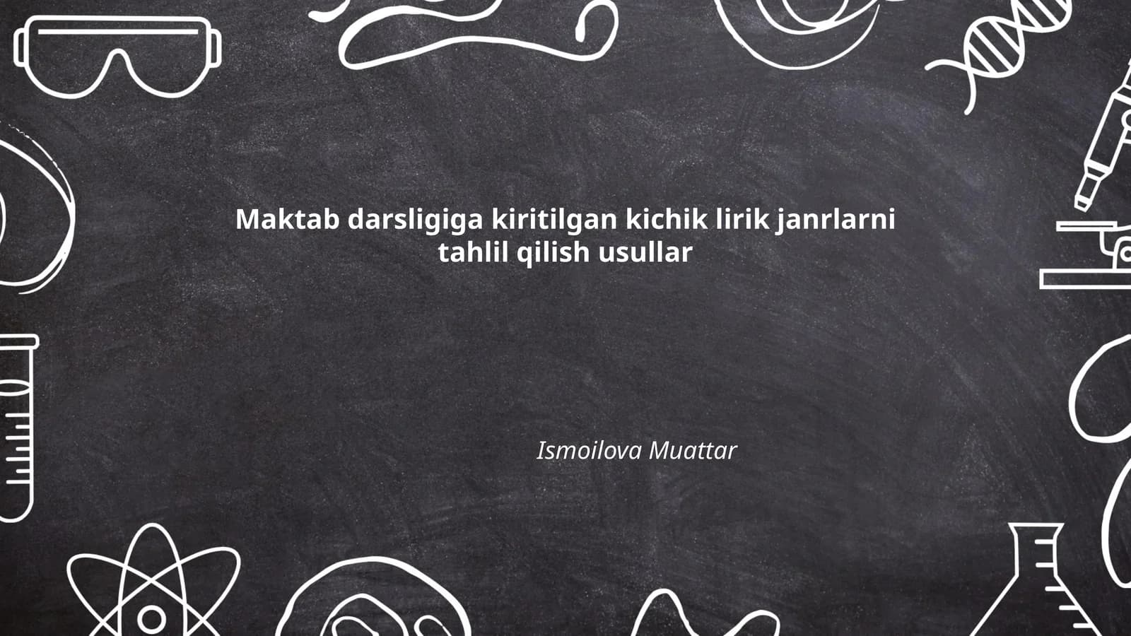 Lirik janrlarning tahlil usullari