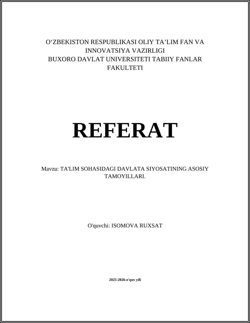 REFERAT