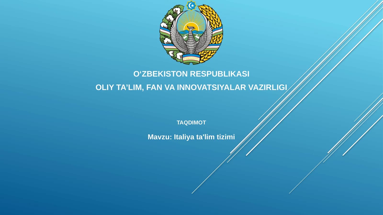 Italiya ta'lim tizimi