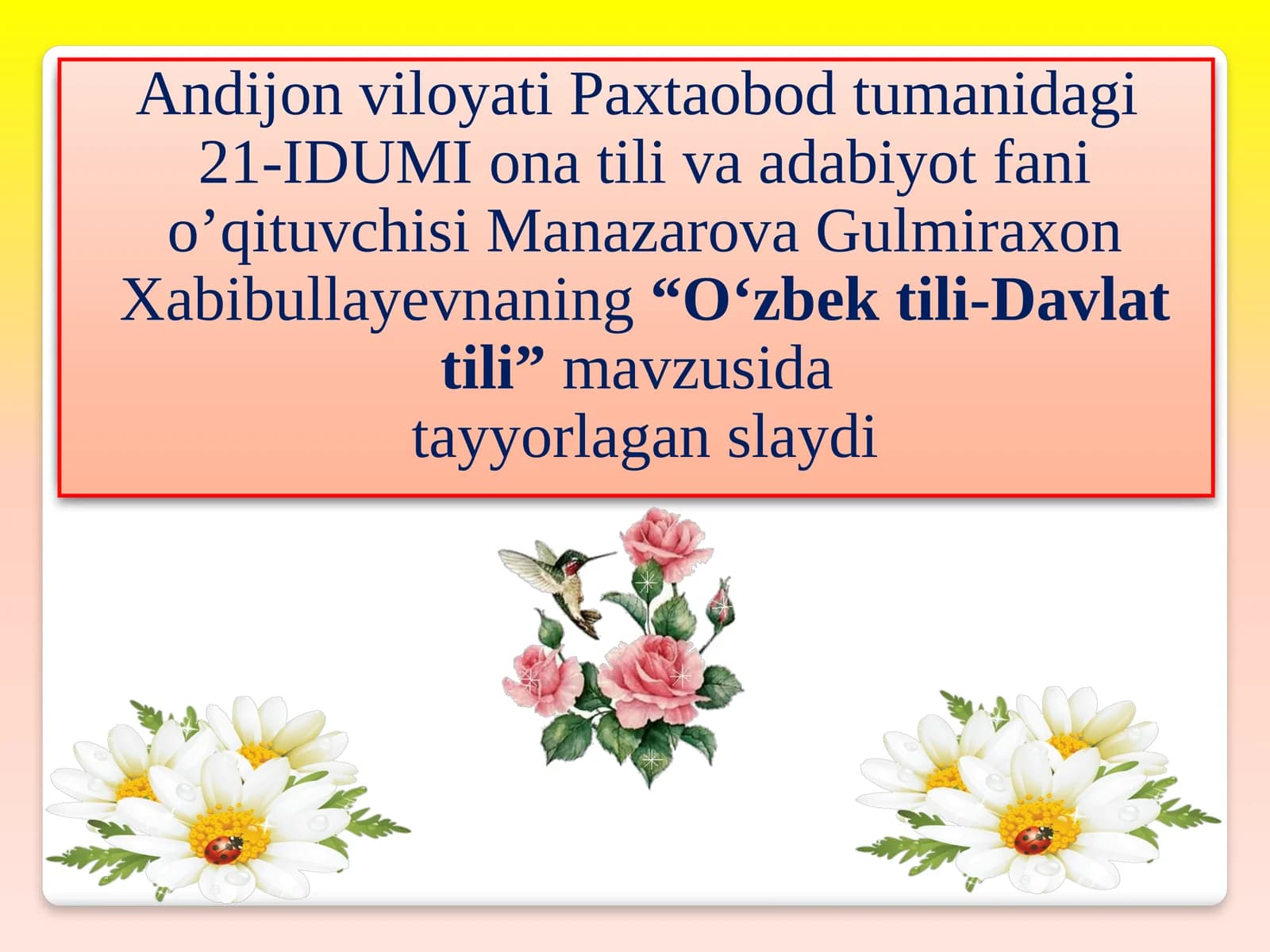 O‘zbektili-Davlattili