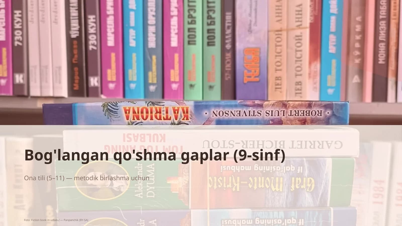 Bog'langan qo'shma gaplar (9-sinf)