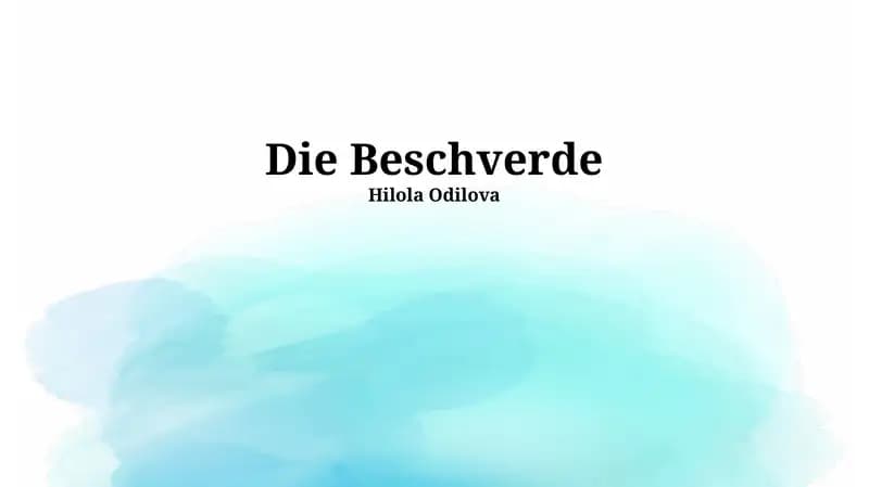 Die Beschverde
