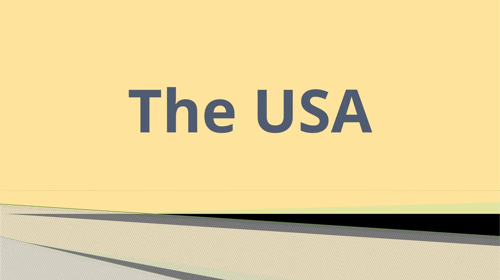 The USA