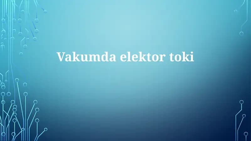 Vakumdaelektortoki