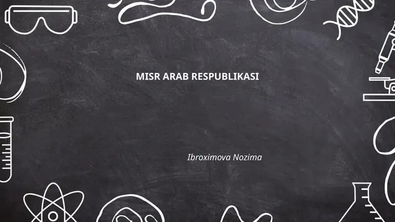 Misr ARAB RESPUBLIKASI