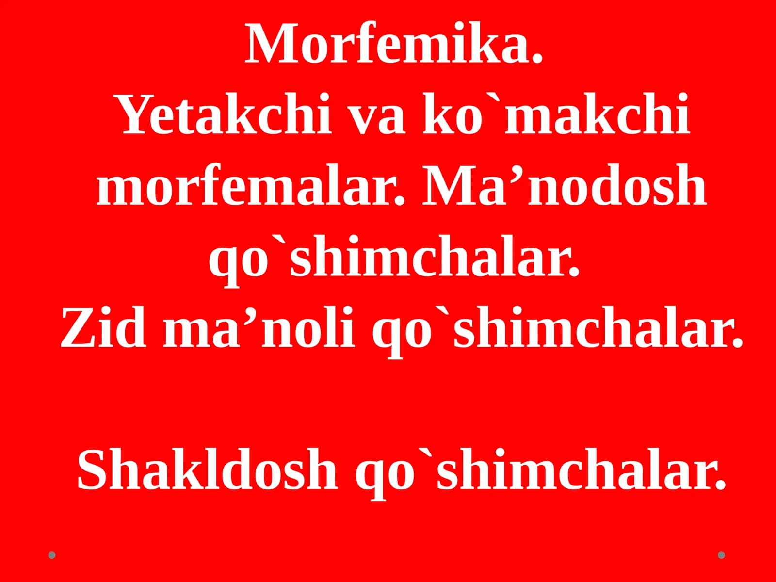 Morfemika