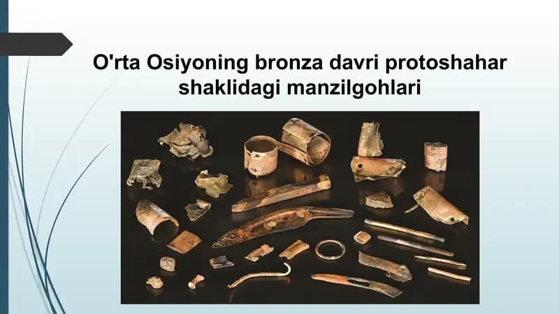 O'rta Osiyoning Bronza Davri