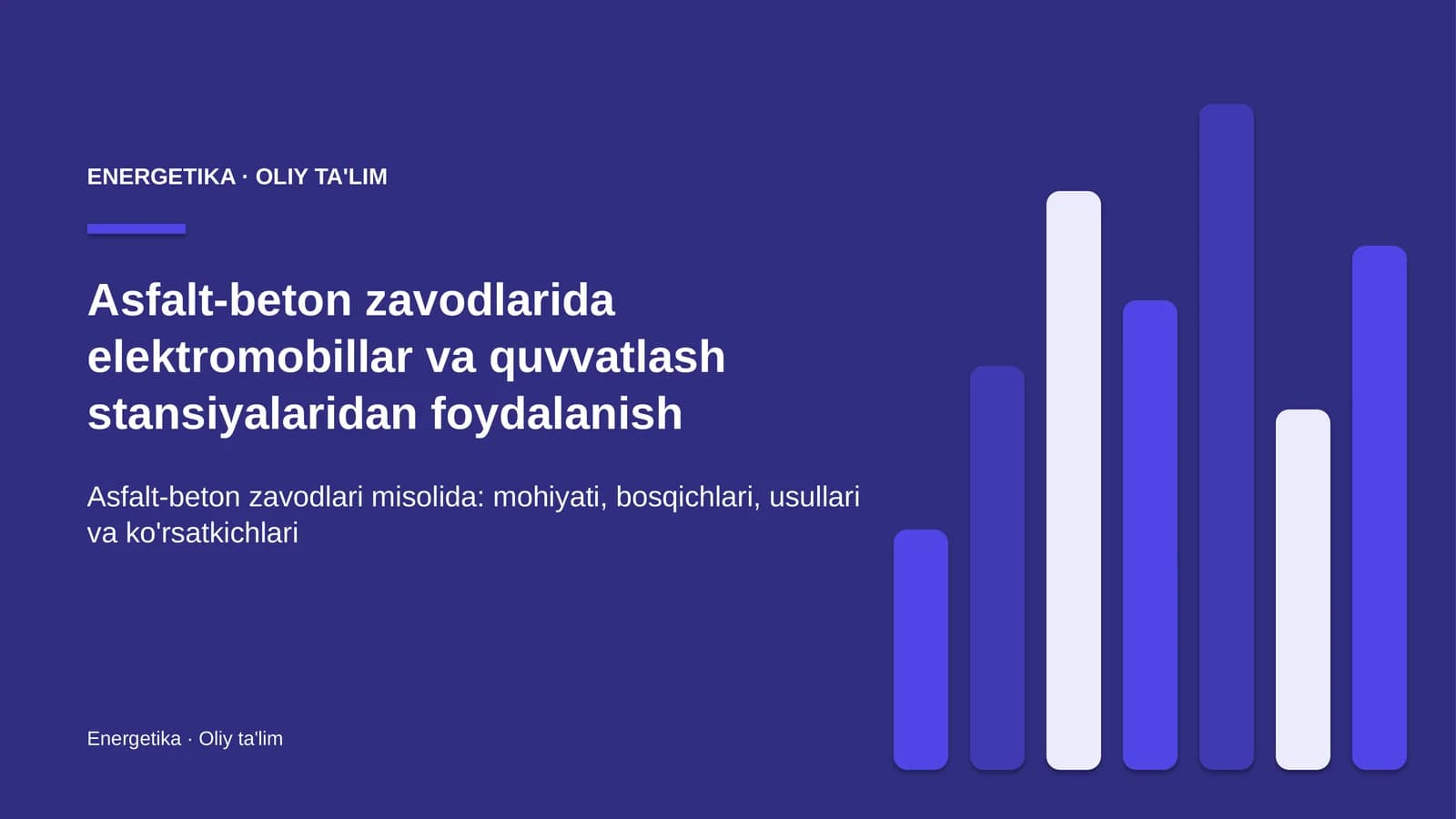Elektromobillar va quvvatlash stansiyalari: mohiyati