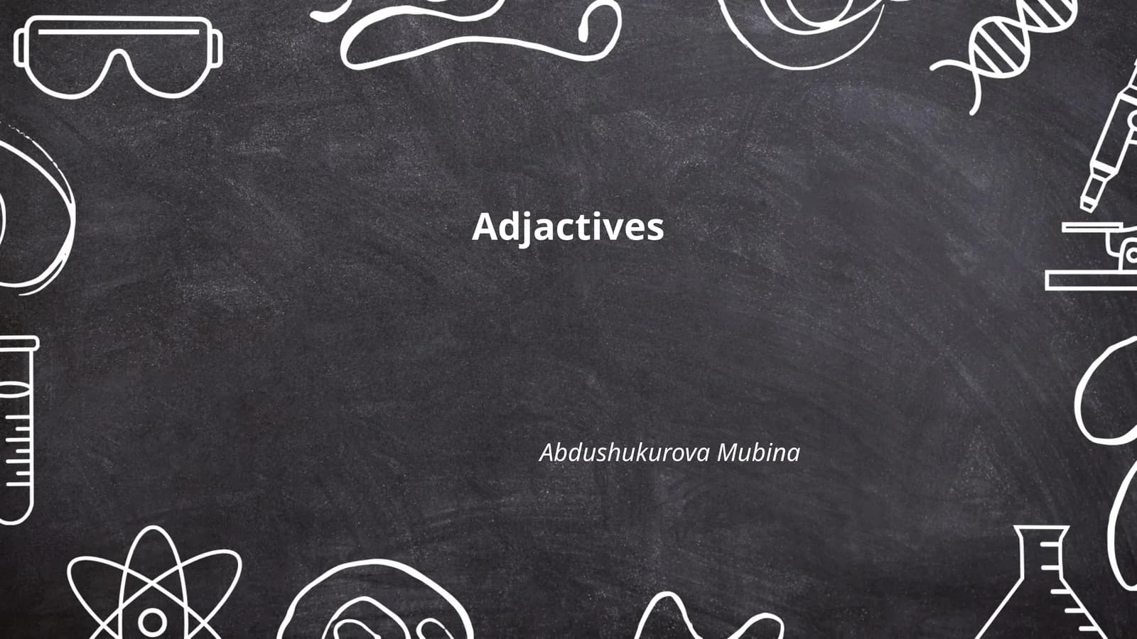 Adjactives