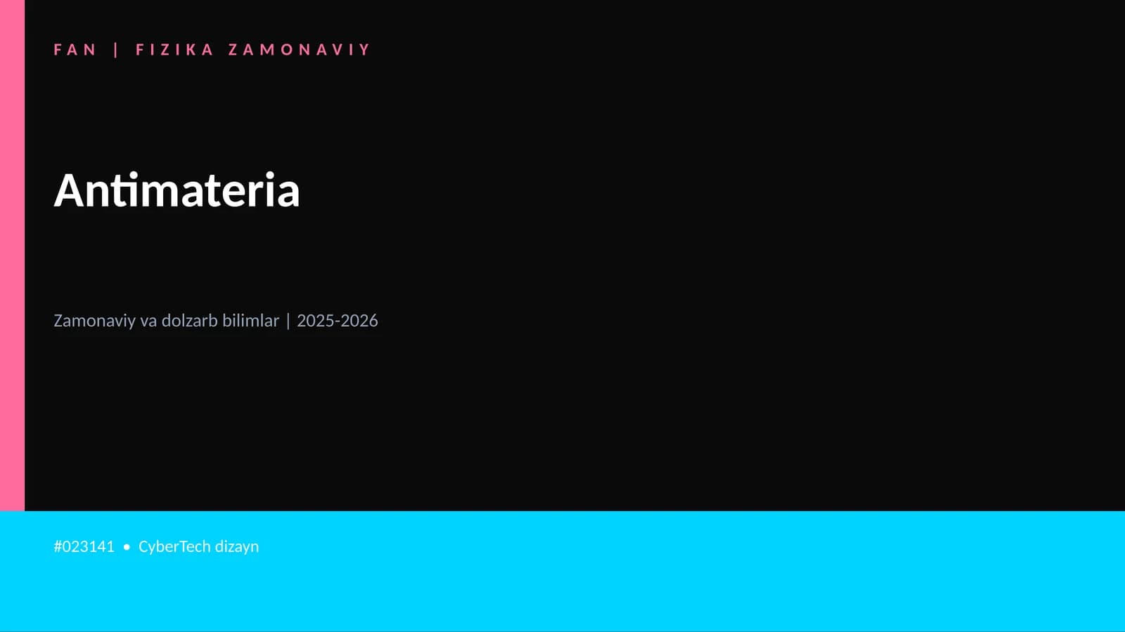 Antimateria