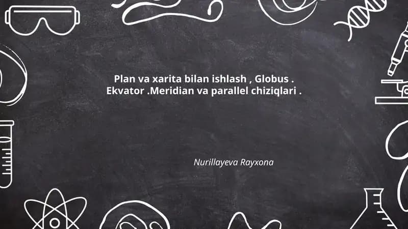 Plan va xarita