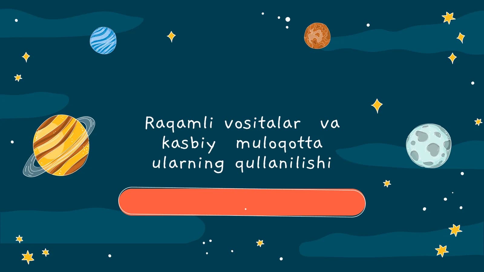 Raqamli vositalar  va kasbiy  muloqotta ularning qullanilishi