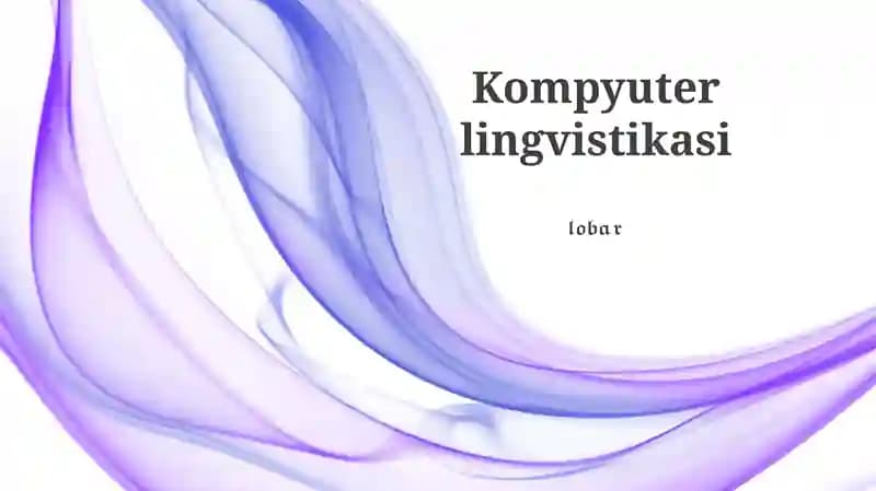 Kompyuter lingvistikasi