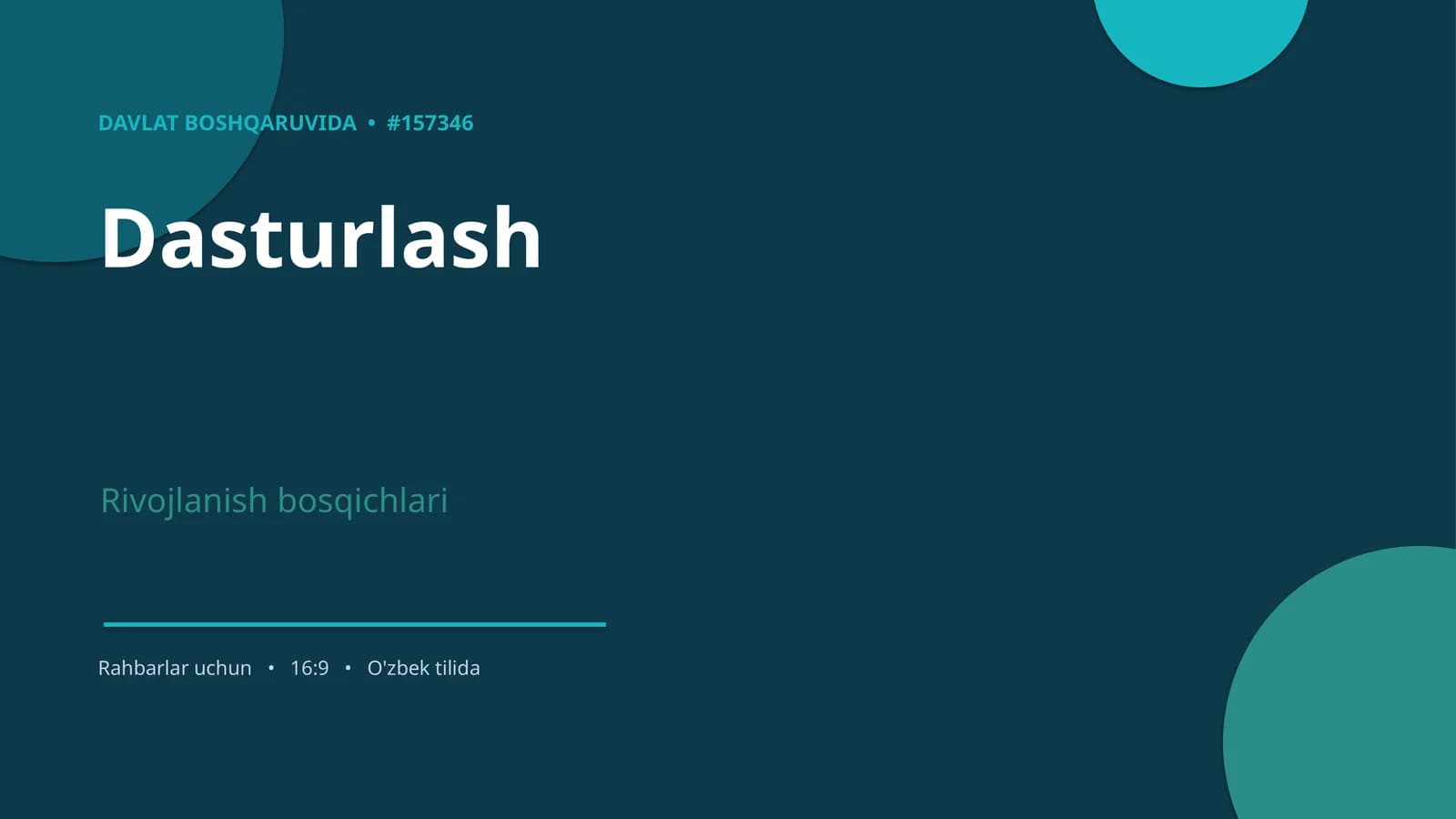 Dasturlash