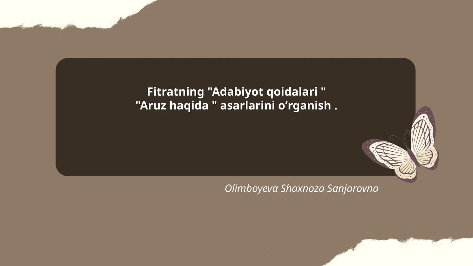 Adabiyot qoidalari