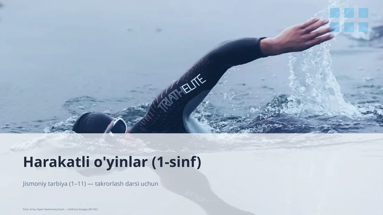 Harakatli o'yinlar (1-sinf)