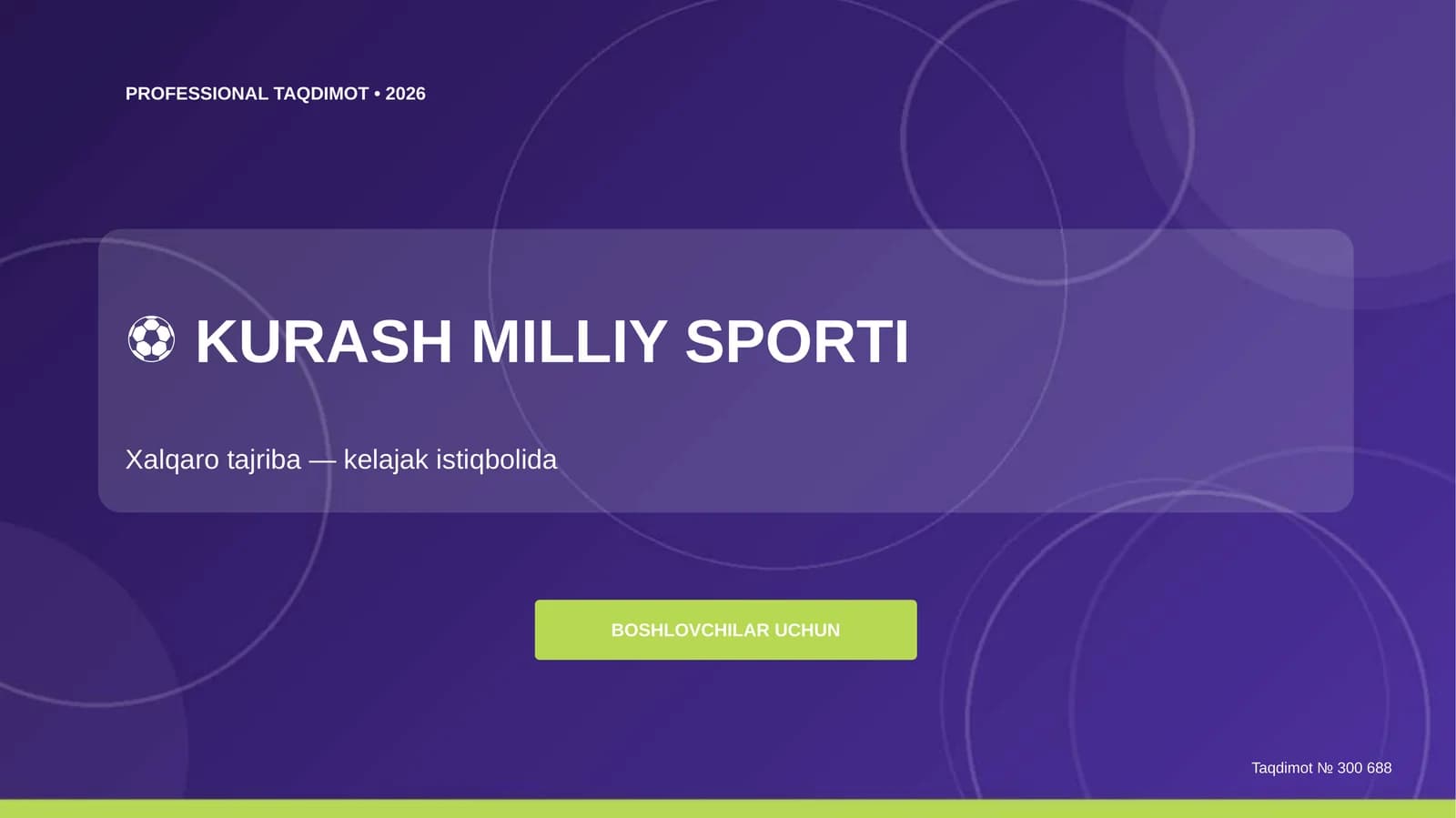 Kurash milliy sporti: xalqaro tajriba