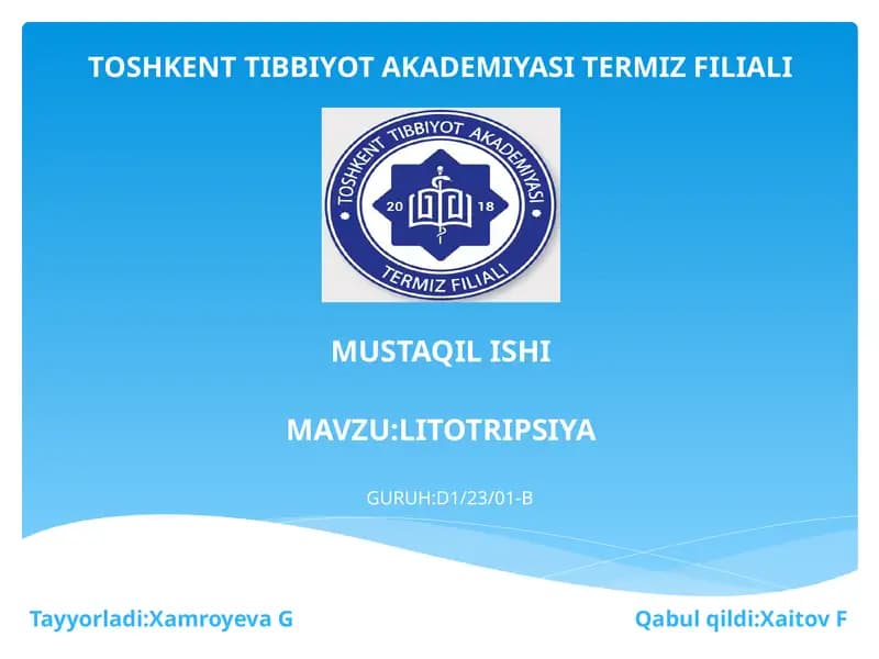 Litotripsiya