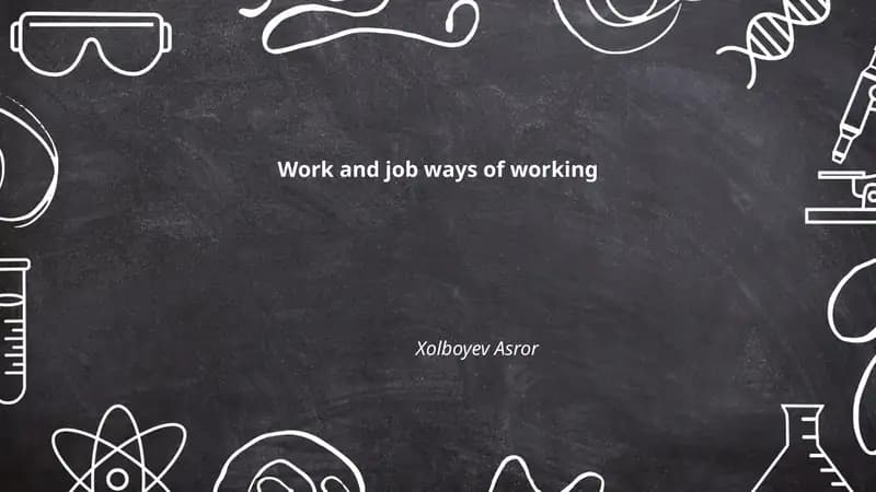Remote work and telecommuting