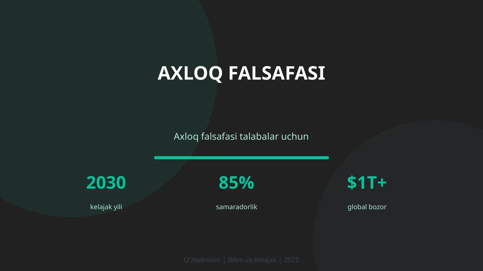 Axloq falsafasi