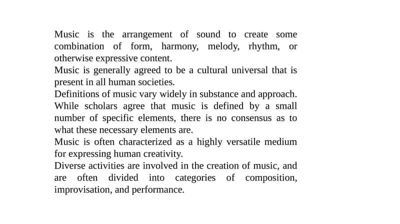 Music