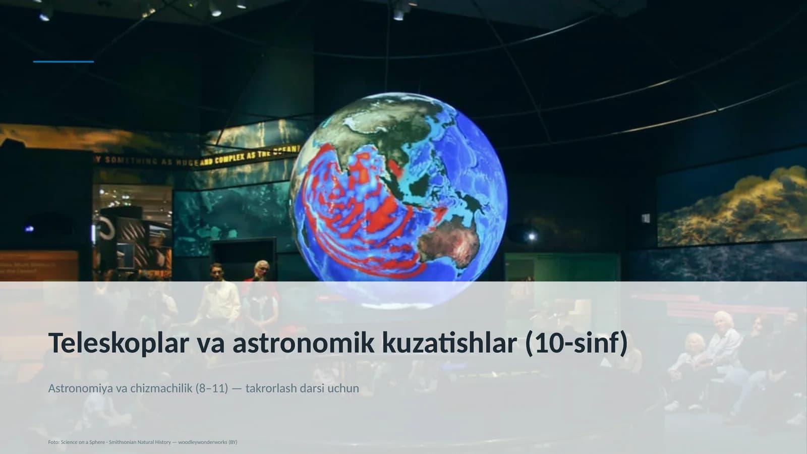 Teleskoplar va astronomik kuzatishlar (10-sinf)