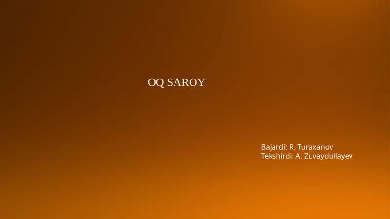 OQ SAROY