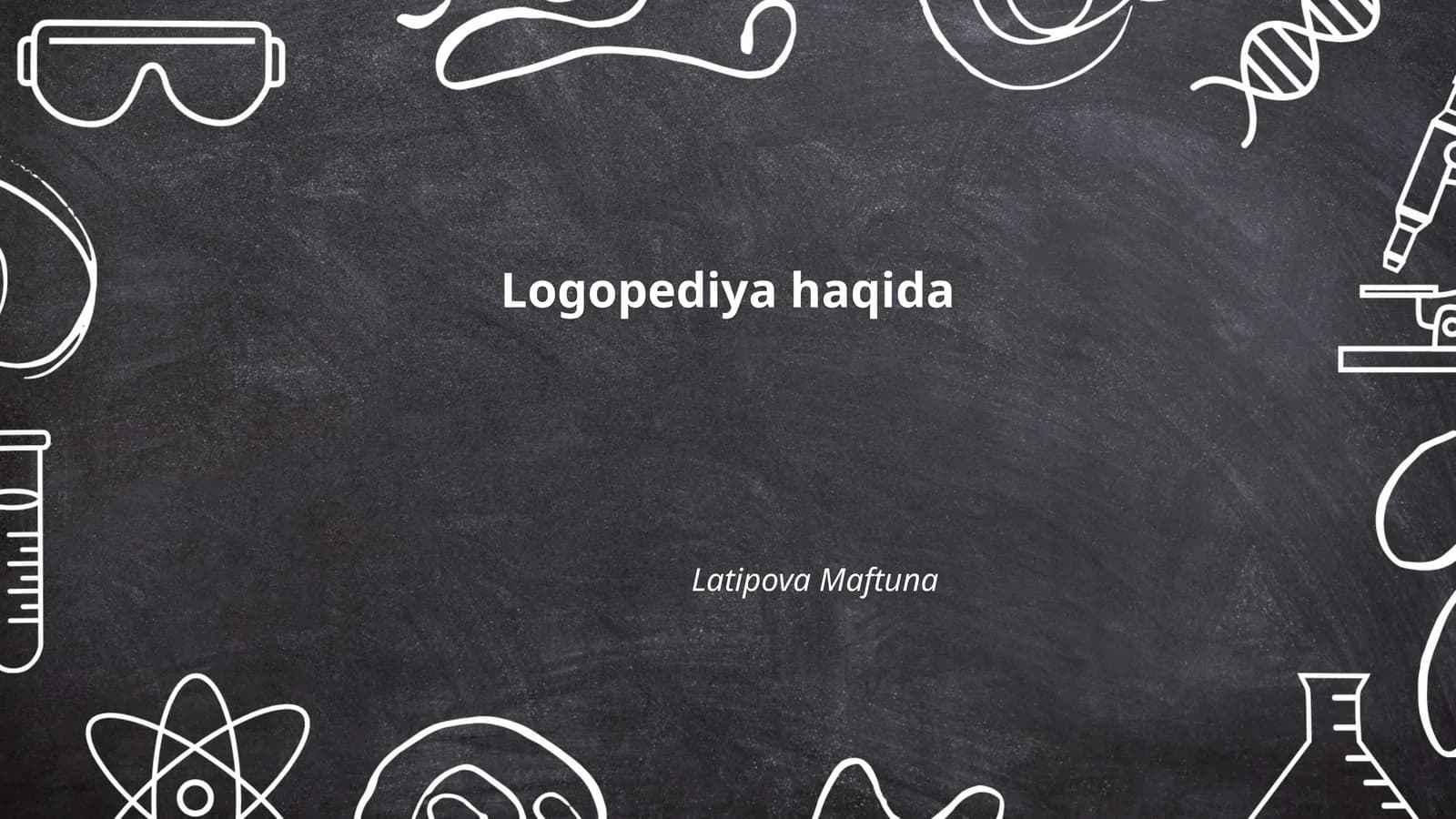 Logopediya haqida
